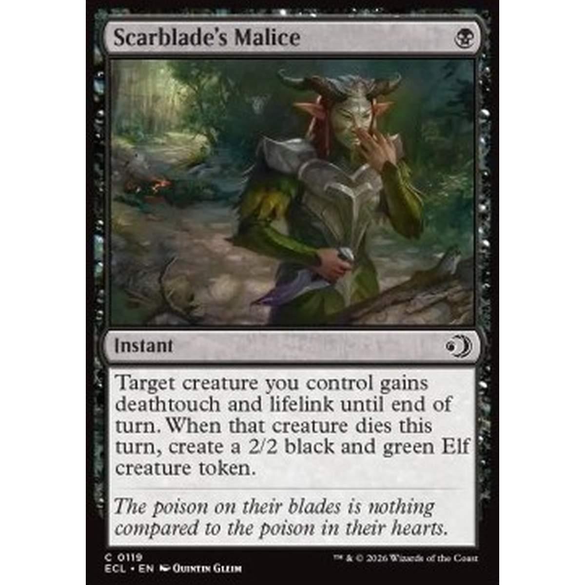 Scarblade's Malice - Scarblade's Malice - [ECL][NM]