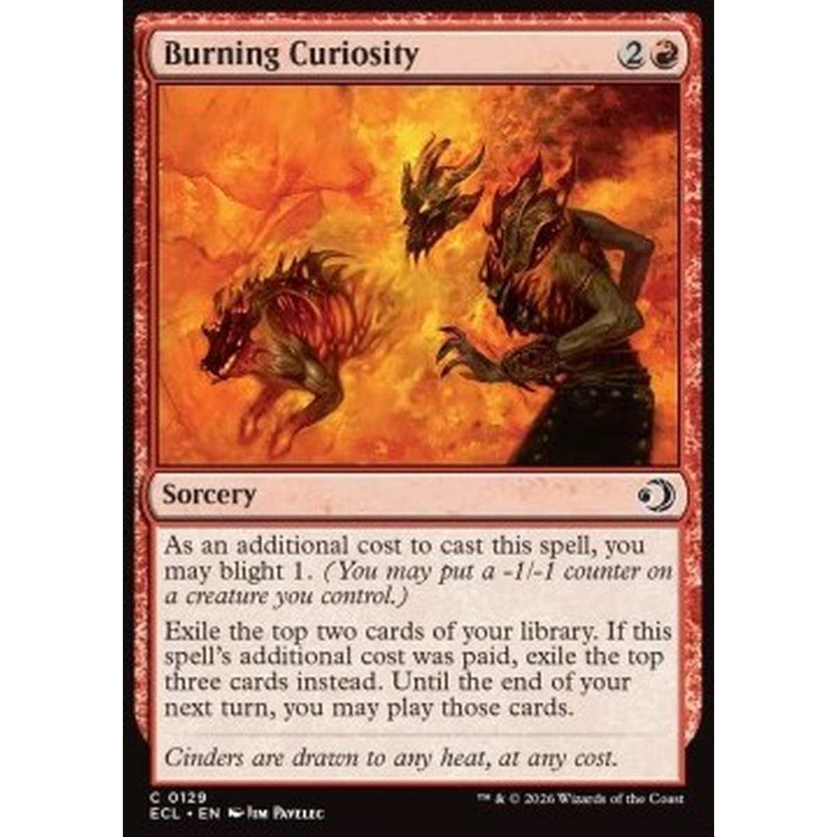 Burning Curiosity - Burning Curiosity - [ECL][NM]