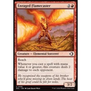 Enraged Flamecaster - Enraged Flamecaster - [ECL][NM]