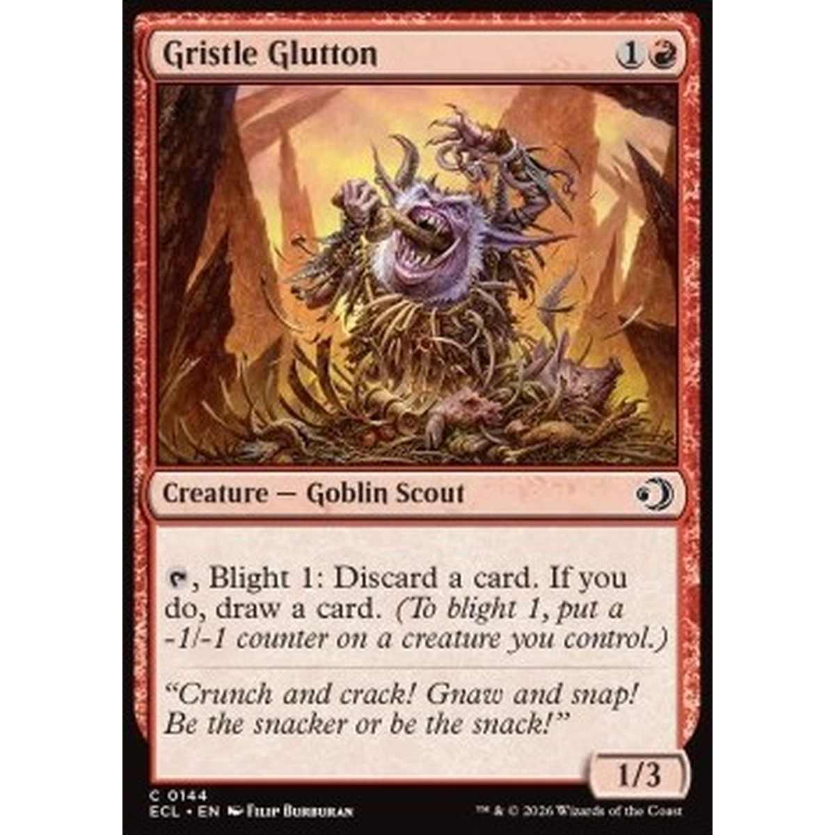 Gristle Glutton - Gristle Glutton - [ECL][NM]