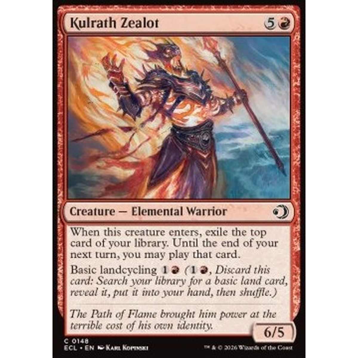 Kulrath Zealot - Kulrath Zealot - [ECL][NM]