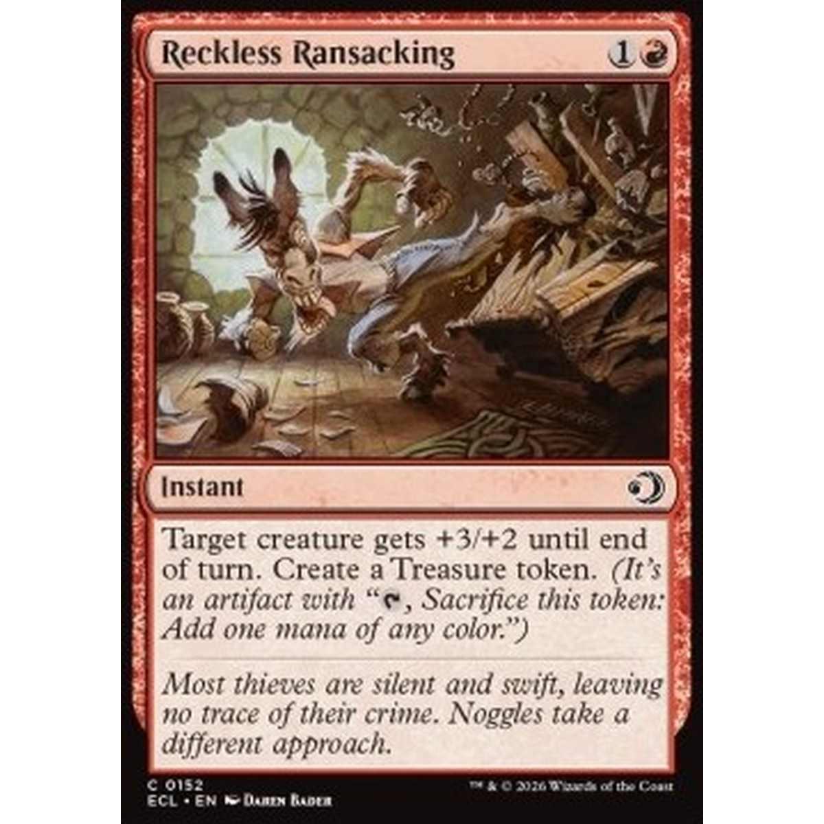 Reckless Ransacking - Reckless Ransacking - [ECL][NM]