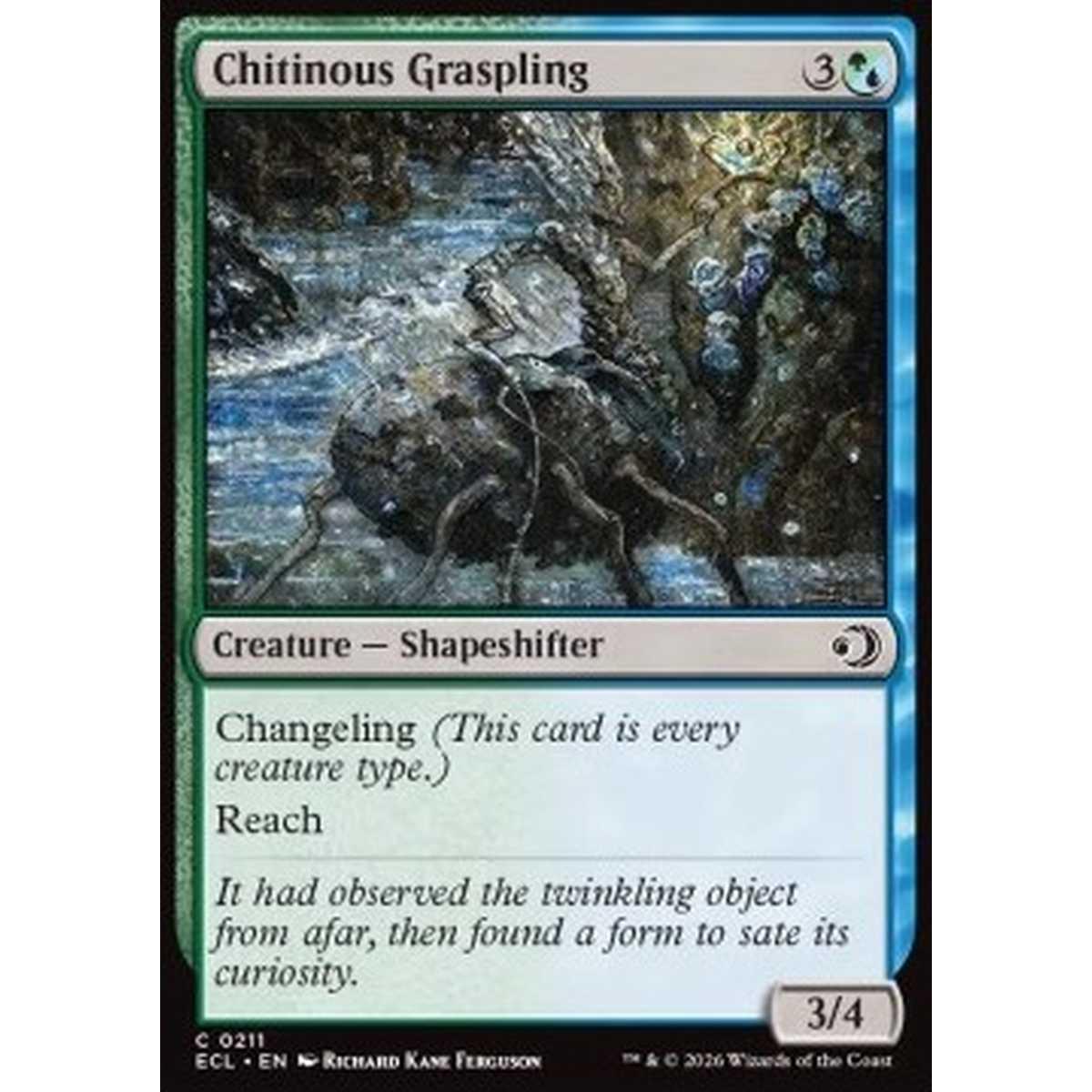 Chitinous Graspling - Chitinous Graspling - [ECL][NM]