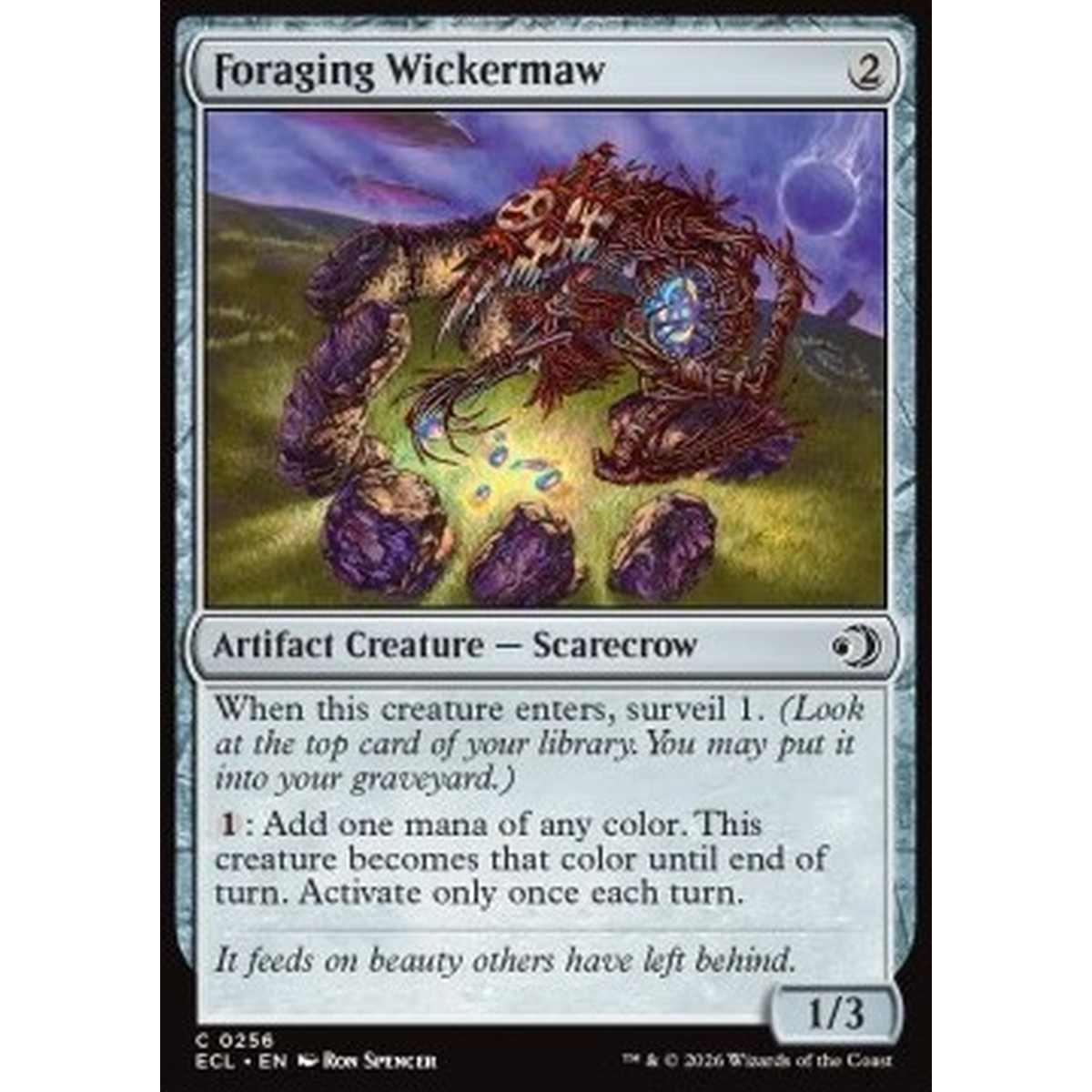 Foraging Wickermaw - Foraging Wickermaw - [ECL][NM]