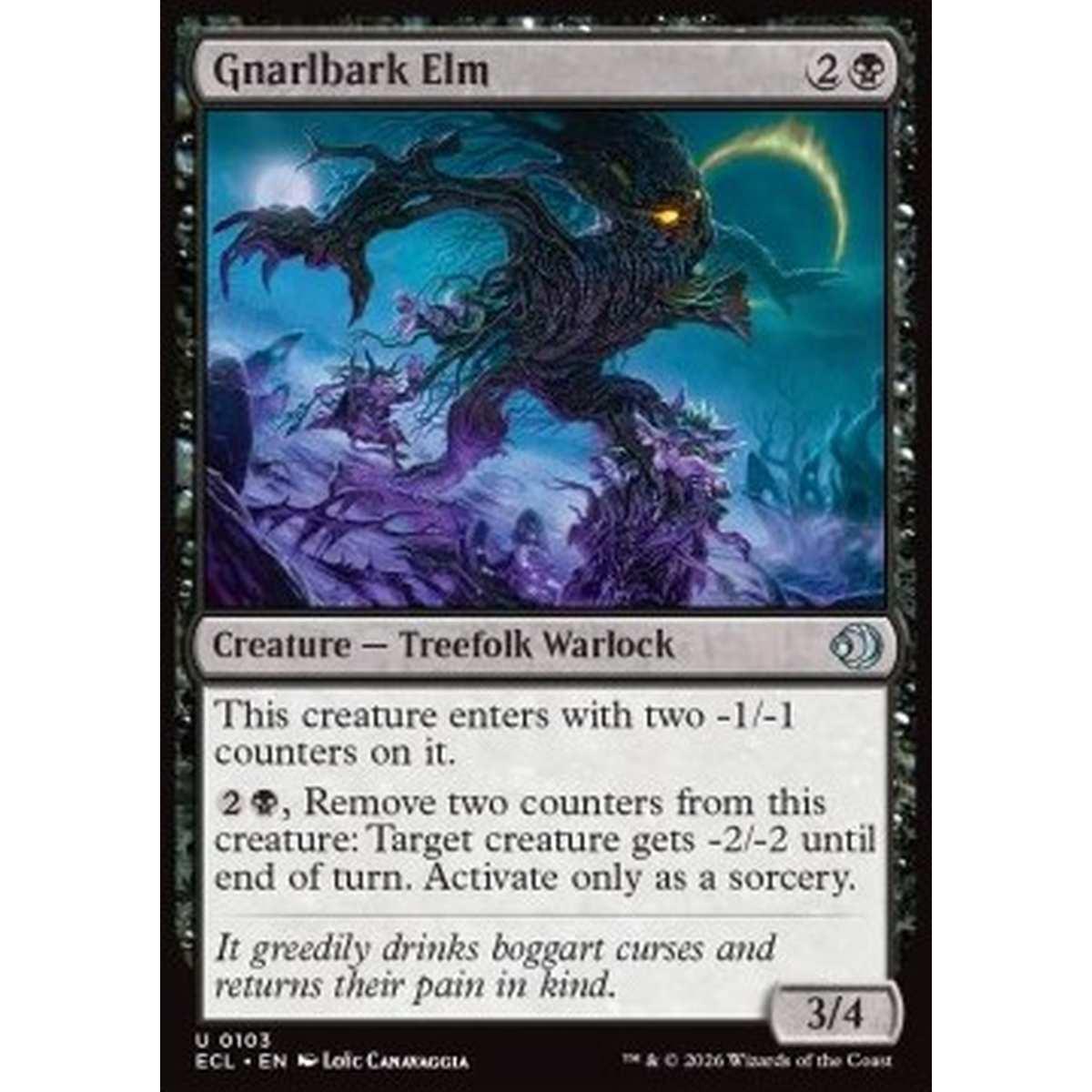 Gnarlbark Elm - Gnarlbark Elm - [ECL][NM]