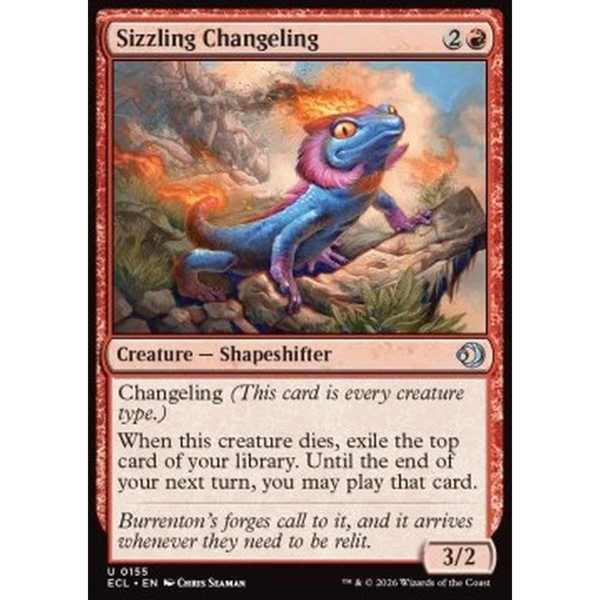 Sizzling Changeling - Sizzling Changeling - [ECL][NM]