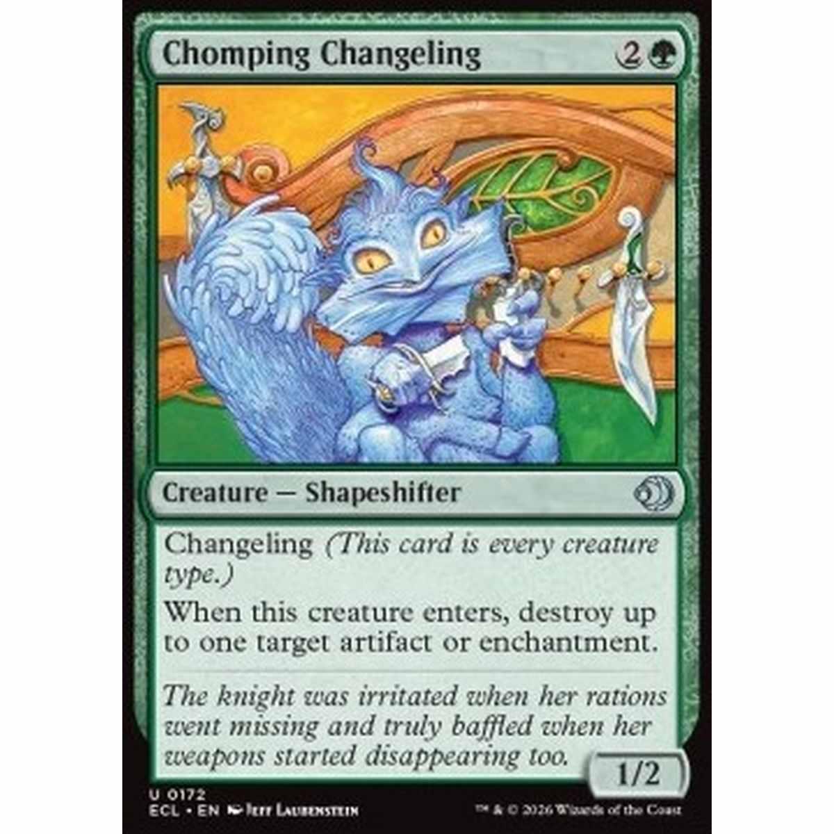 Chomping Changeling - Chomping Changeling - [ECL][NM]