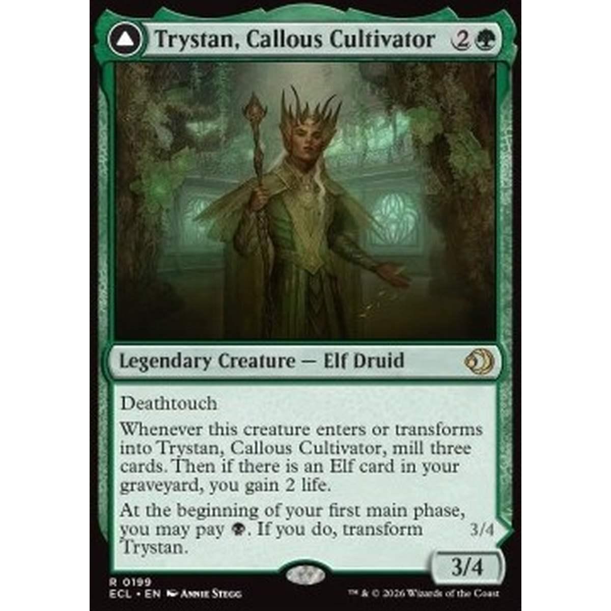 Trystan, Callous Cultivator // Trystan, Penitent Culler - Trystan, Callous Cultivator // Trystan, Penitent Culler - [ECL][NM]