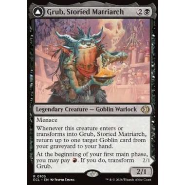 Grub, Storied Matriarch // Grub, Notorious Auntie - Grub, Storied Matriarch // Grub, Notorious Auntie - [ECL][NM]