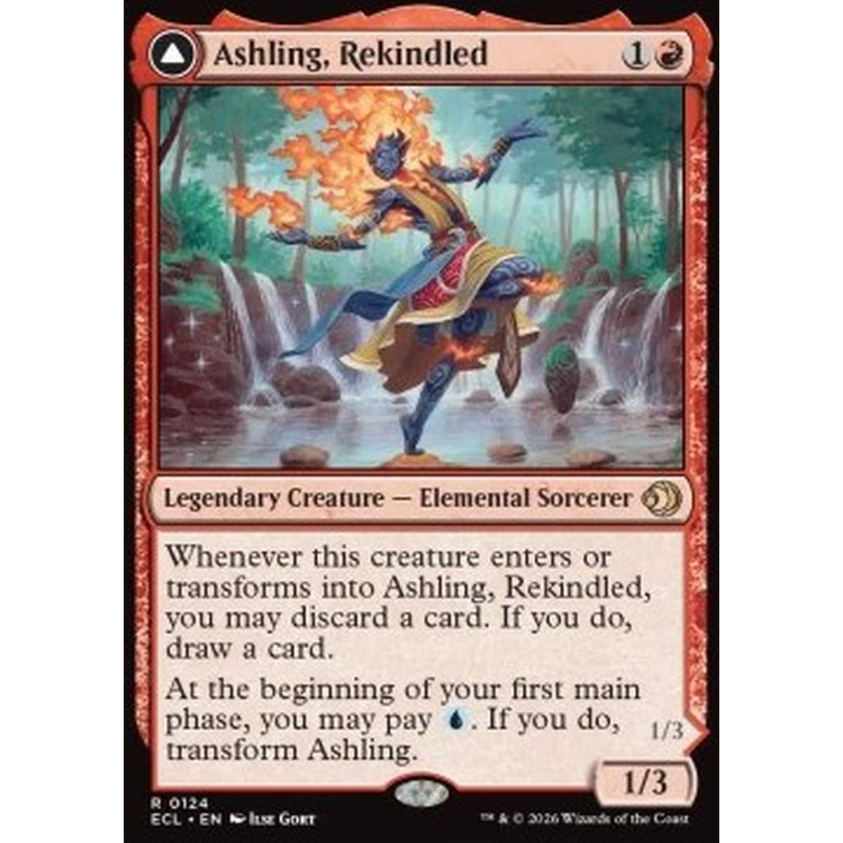 Ashling, Rekindled // Ashling, Rimebound - Ashling, Rekindled // Ashling, Rimebound - [ECL][NM]