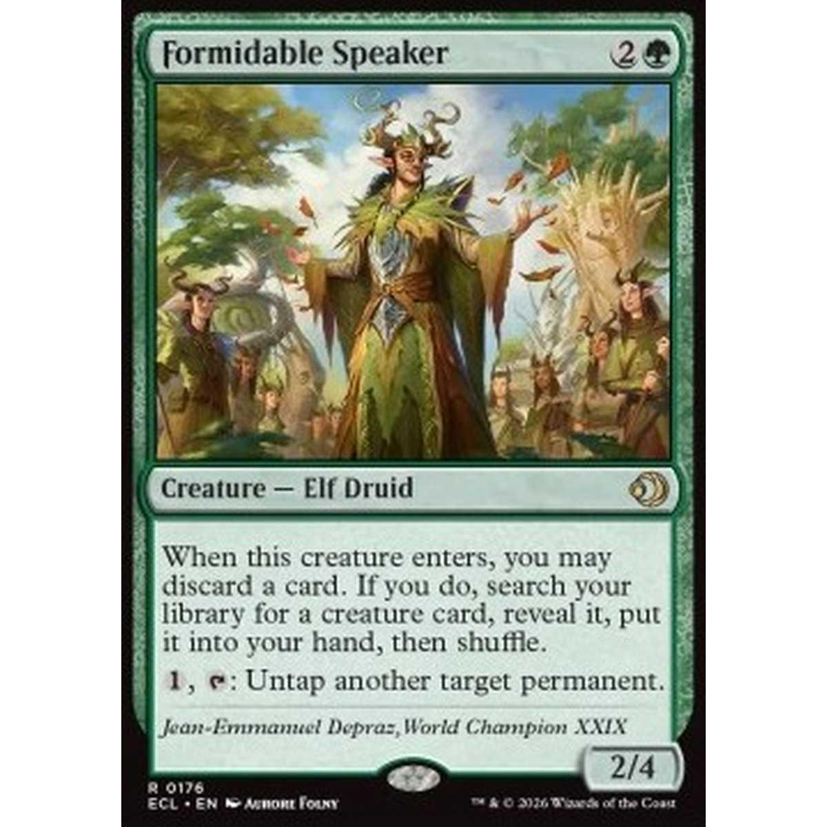 Formidable Speaker - Formidable Speaker - [ECL][NM]