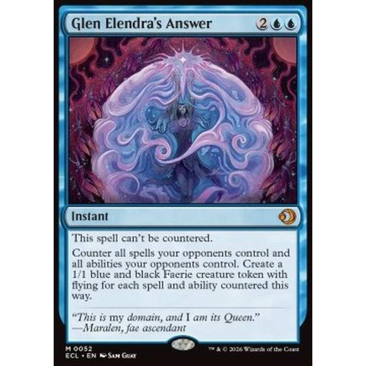 Glen Elendra's Answer - Glen Elendra's Answer - [ECL][NM]