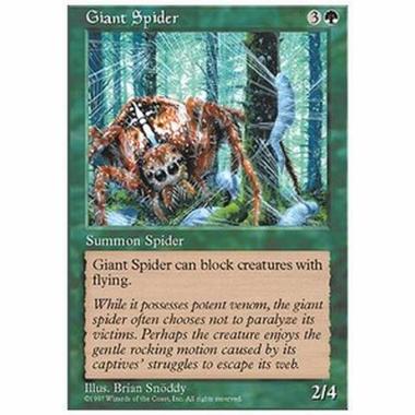Giant Spider - Ragno Gigante - [5ED][EX]