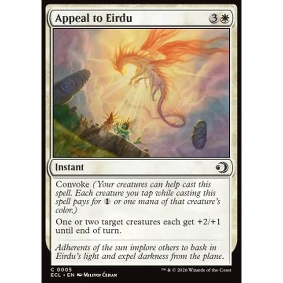 Appeal to Eirdu - Appeal to Eirdu - [ECL][NM] [Foil]