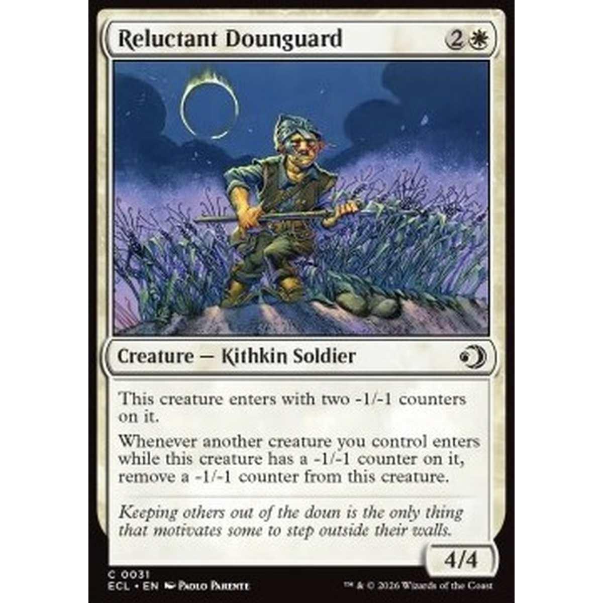 Reluctant Dounguard - Reluctant Dounguard - [ECL][NM] [Foil]