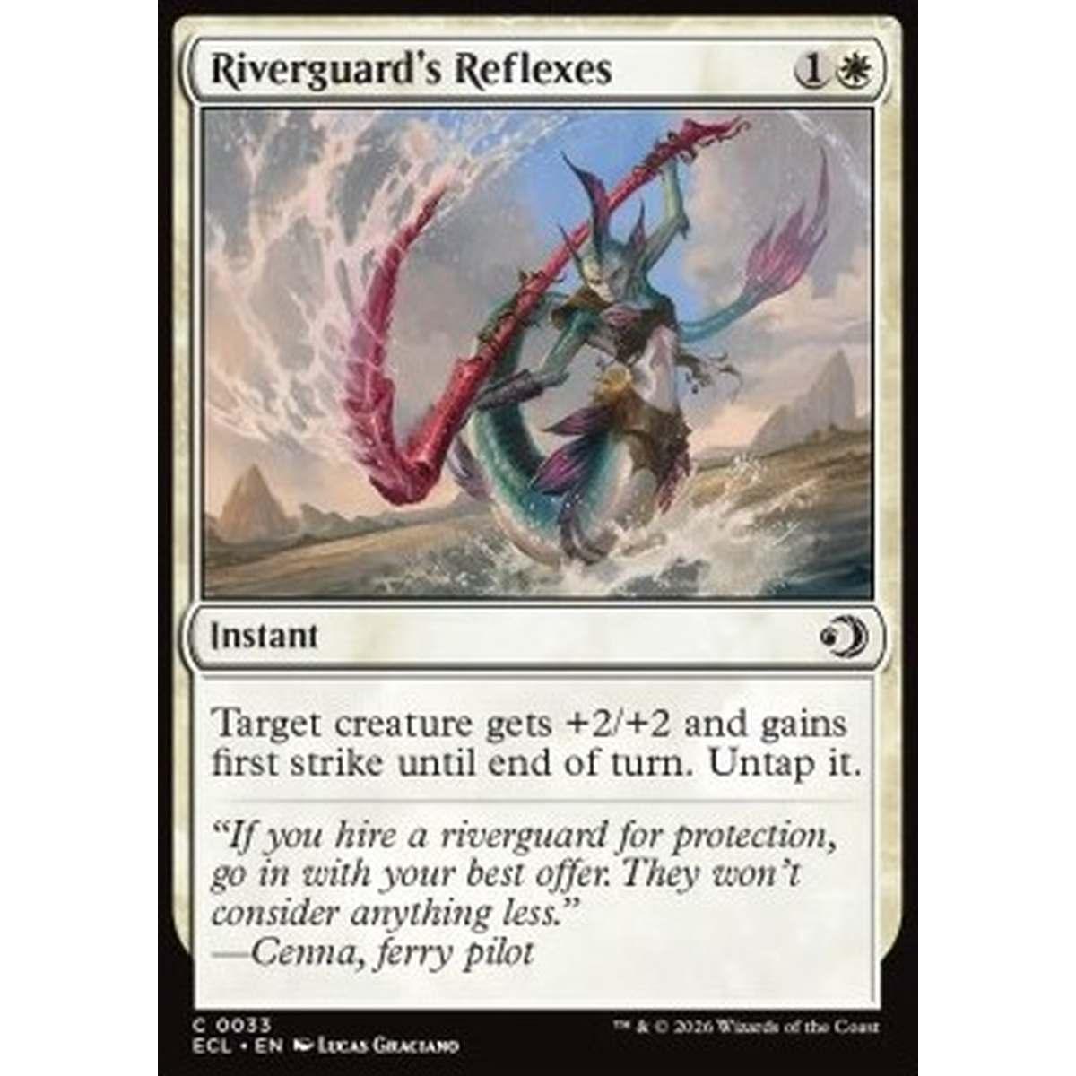 Riverguard's Reflexes - Riverguard's Reflexes - [ECL][NM] [Foil]
