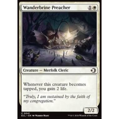 Wanderbrine Preacher - Wanderbrine Preacher - [ECL][NM] [Foil]