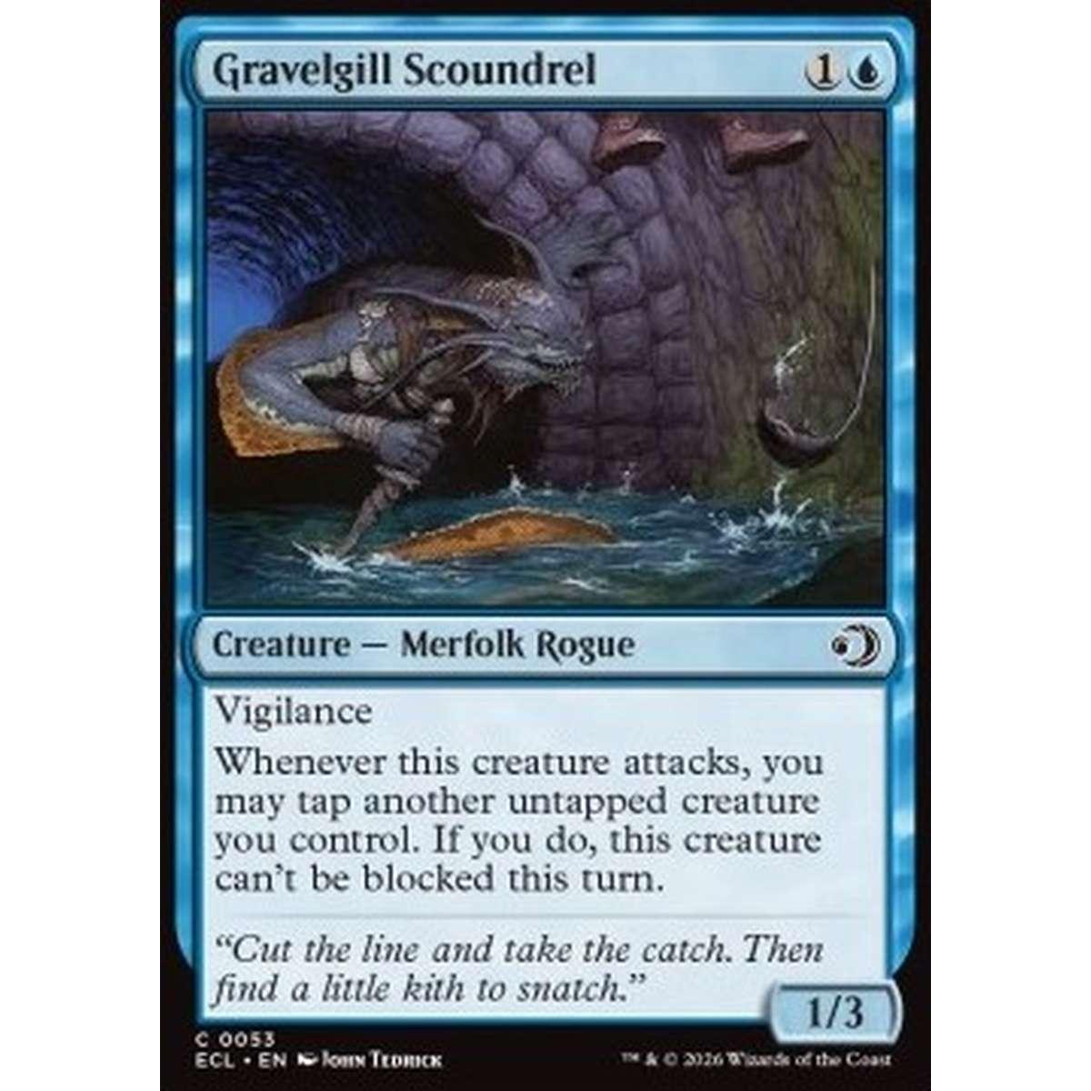Gravelgill Scoundrel - Gravelgill Scoundrel - [ECL][NM] [Foil]