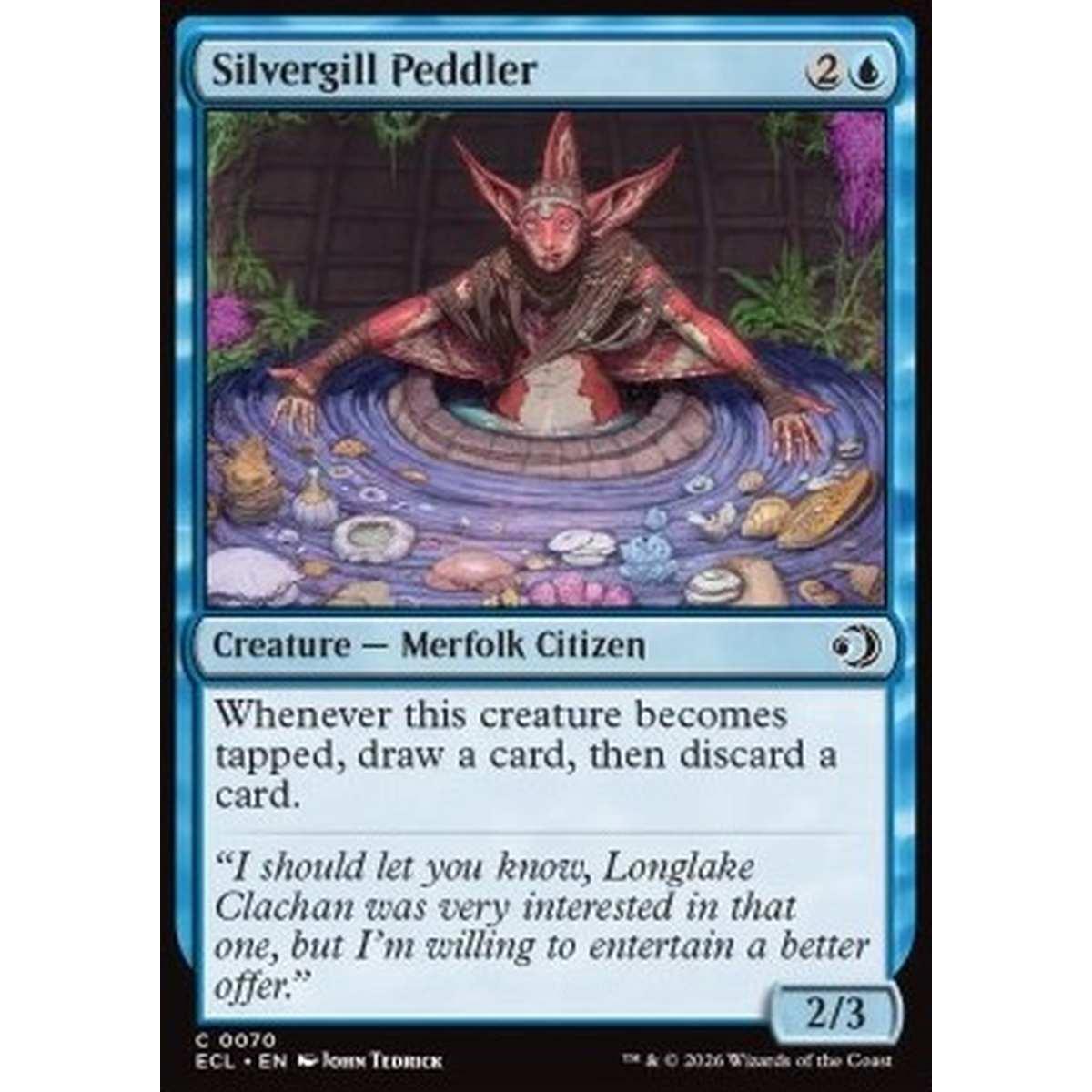 Silvergill Peddler - Silvergill Peddler - [ECL][NM] [Foil]
