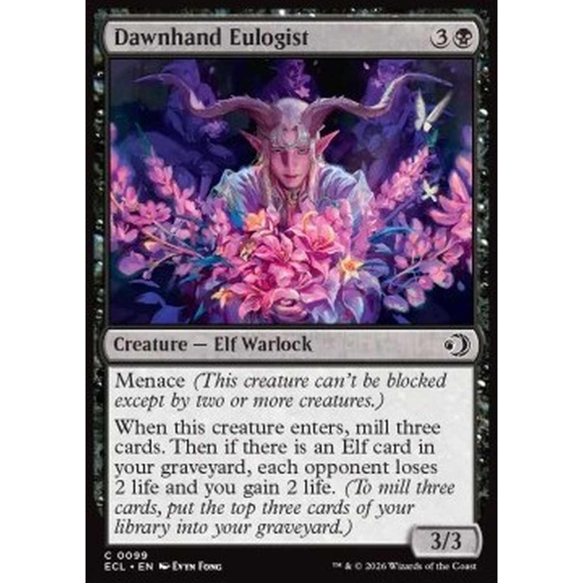 Dawnhand Eulogist - Dawnhand Eulogist - [ECL][NM] [Foil]