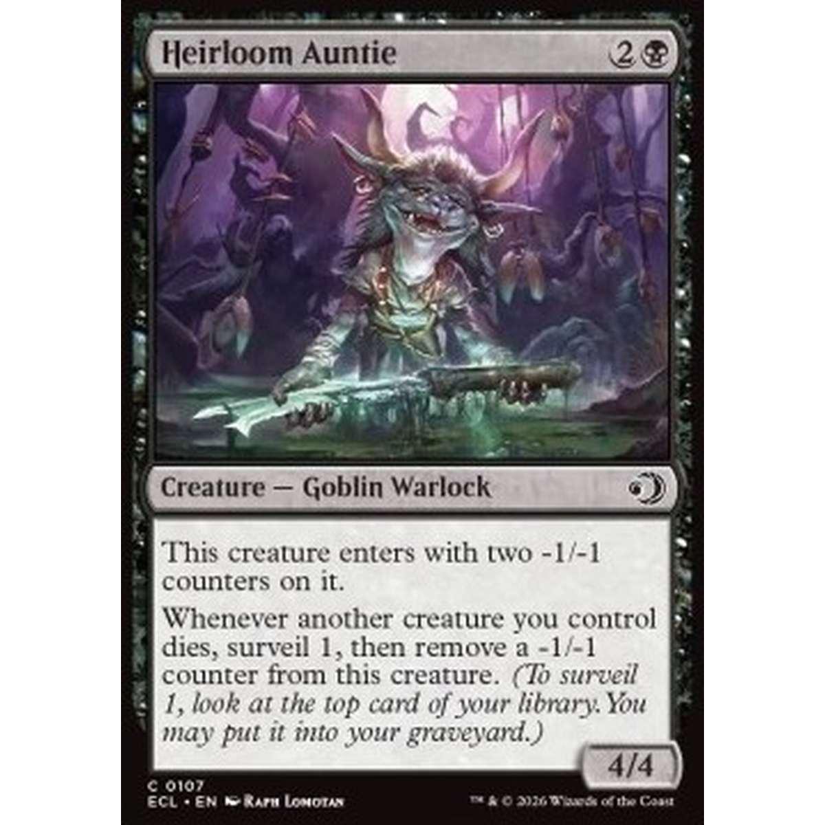 Heirloom Auntie - Heirloom Auntie - [ECL][NM] [Foil]