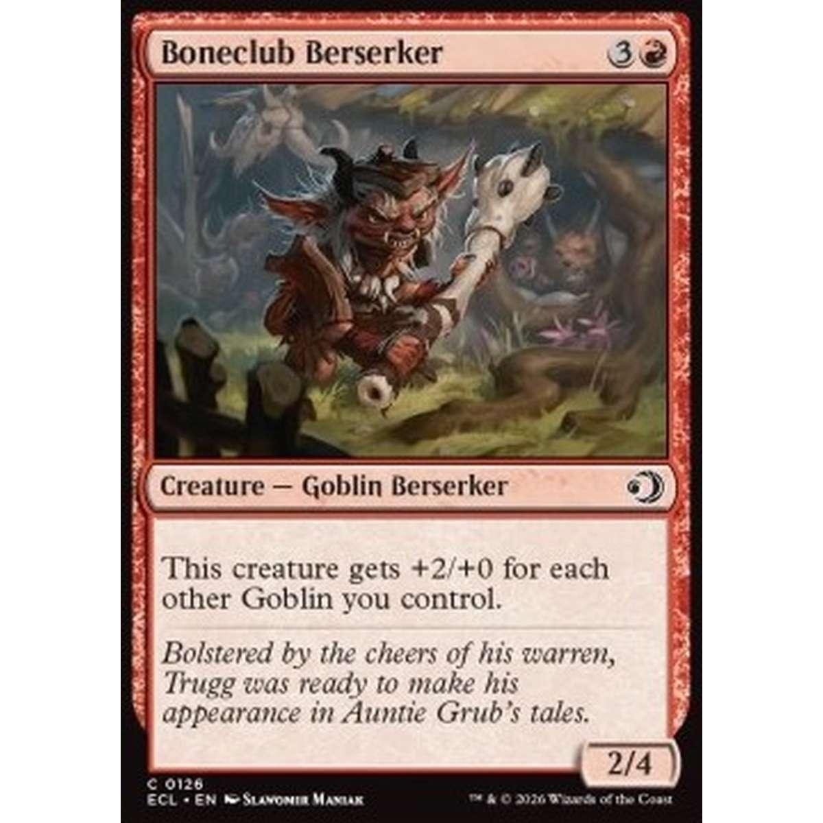 Boneclub Berserker - Boneclub Berserker - [ECL][NM] [Foil]