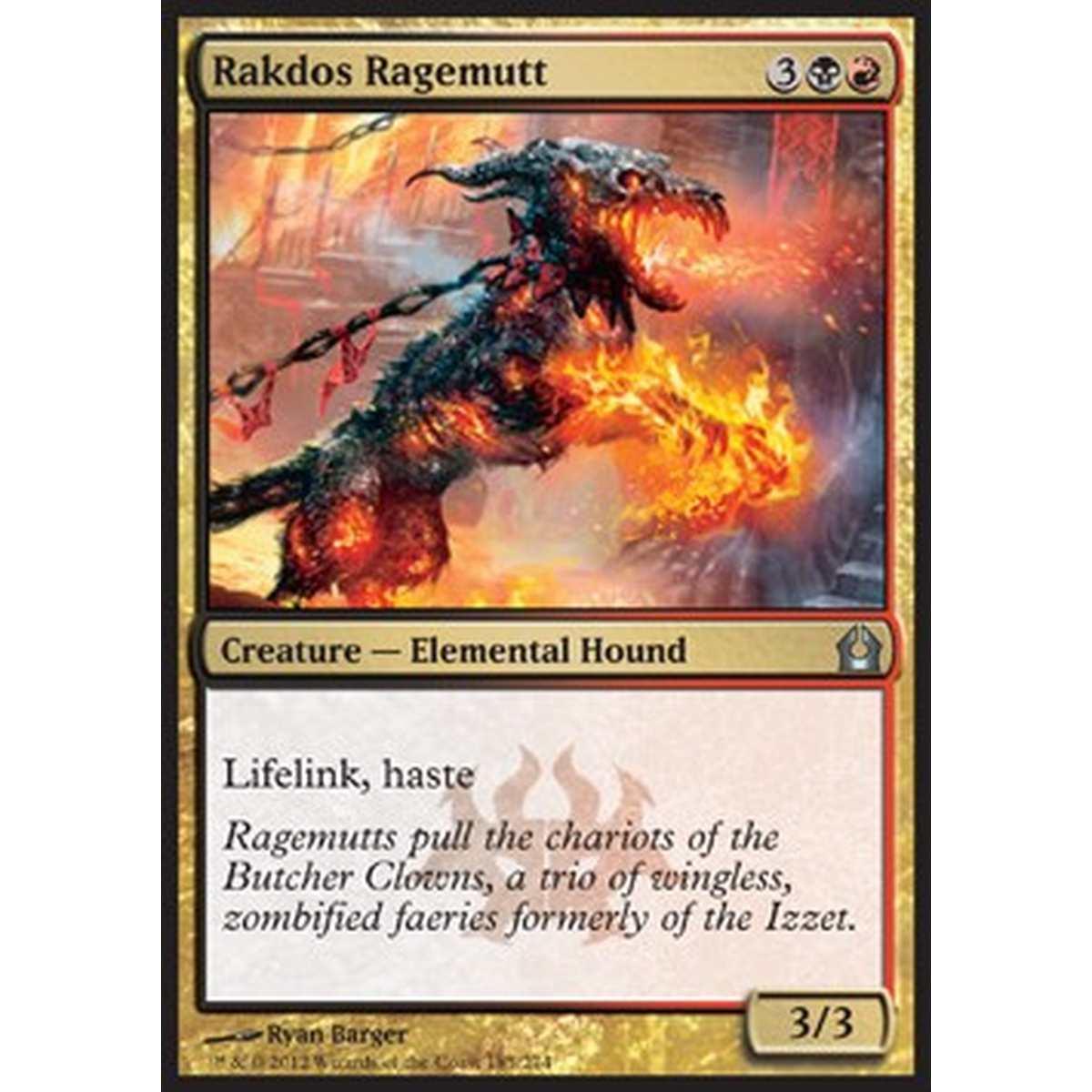 Rakdos Ragemutt - Meticcio Furioso Rakdos - [RTR] [NM]