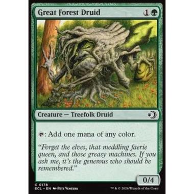 Great Forest Druid - Great Forest Druid - [ECL][NM] [Foil]