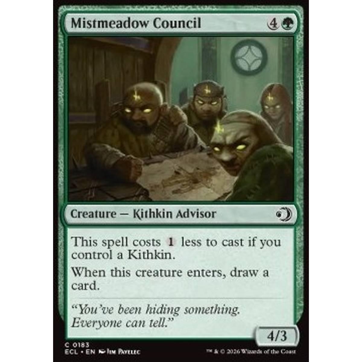 Mistmeadow Council - Mistmeadow Council - [ECL][NM] [Foil]