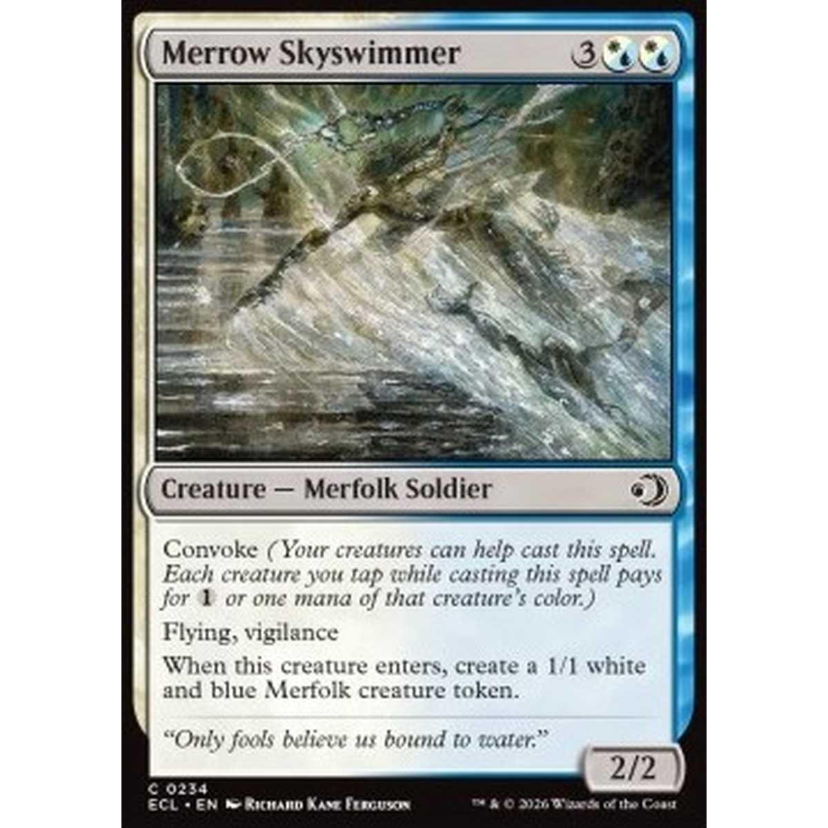 Merrow Skyswimmer - Merrow Skyswimmer - [ECL][NM] [Foil]