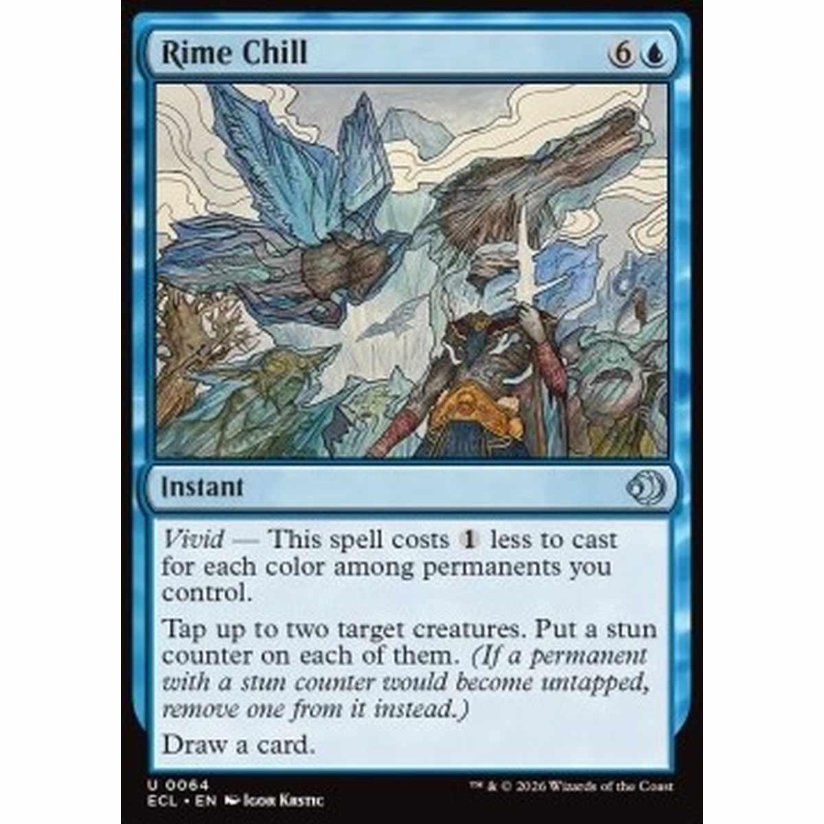 Rime Chill - Rime Chill - [ECL][NM] [Foil]