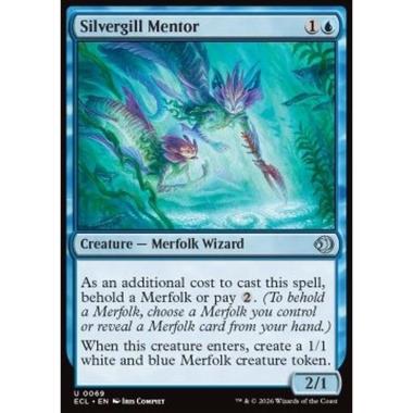 Silvergill Mentor - Silvergill Mentor - [ECL][NM] [Foil]
