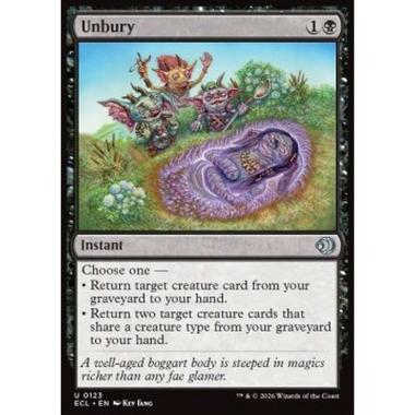 Unbury - Unbury - [ECL][NM] [Foil]