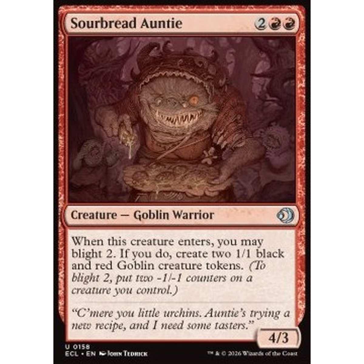 Sourbread Auntie - Sourbread Auntie - [ECL][NM] [Foil]