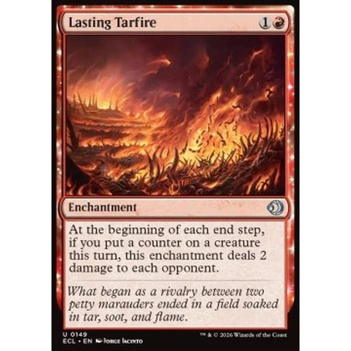 Lasting Tarfire - Lasting Tarfire - [ECL][NM] [Foil]