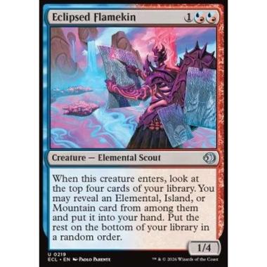Eclipsed Flamekin - Eclipsed Flamekin - [ECL][NM] [Foil]