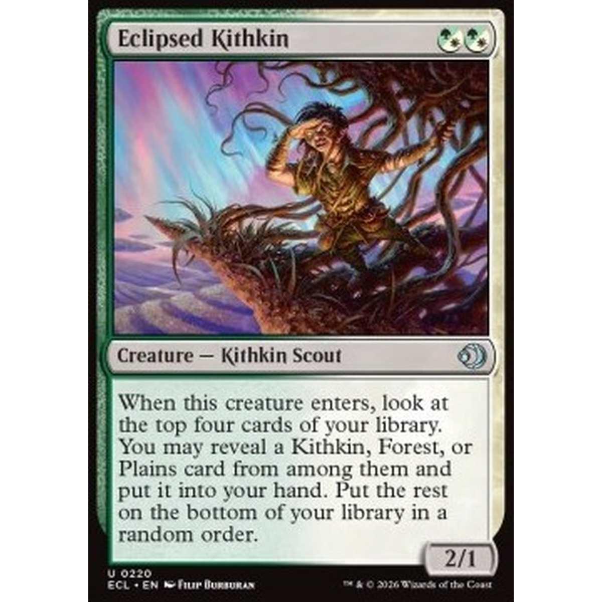 Eclipsed Kithkin - Eclipsed Kithkin - [ECL][NM] [Foil]