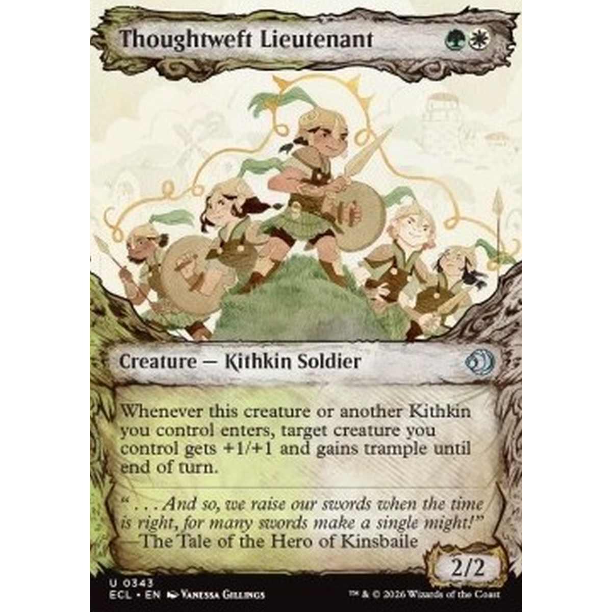 Thoughtweft Lieutenant - Thoughtweft Lieutenant - [XECL][NM] [Foil]