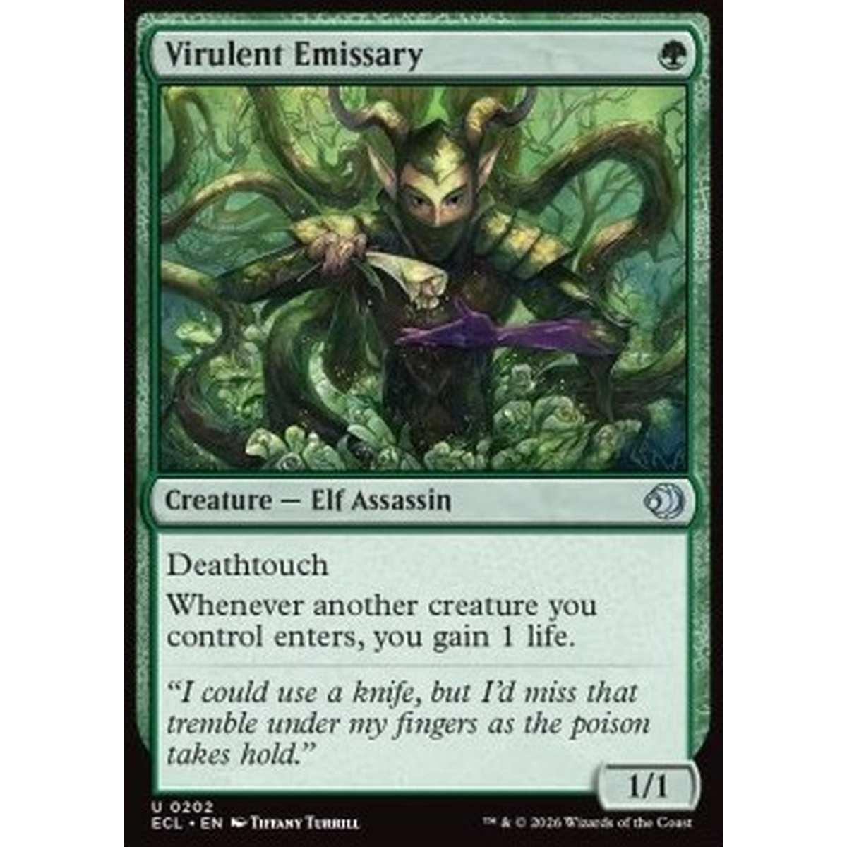 Virulent Emissary - Virulent Emissary - [ECL][NM] [Foil]