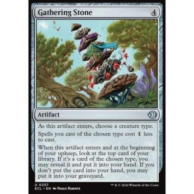 Gathering Stone - Gathering Stone - [ECL][NM] [Foil]
