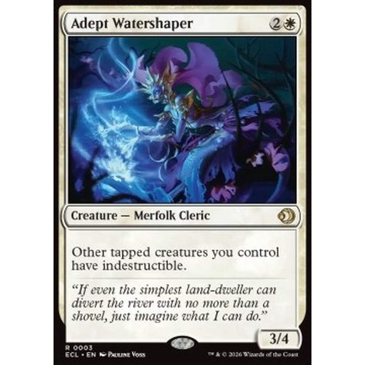 Adept Watershaper - Adept Watershaper - [ECL][NM] [Foil]