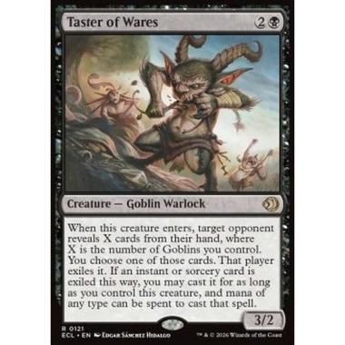Taster of Wares - Taster of Wares - [ECL][NM] [Foil]