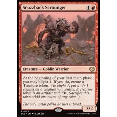 Scuzzback Scrounger - Scuzzback Scrounger - [ECL][NM] [Foil]