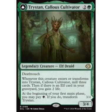 Trystan, Callous Cultivator // Trystan, Penitent Culler - Trystan, Callous Cultivator // Trystan, Penitent Culler - [ECL][NM] [Foil]
