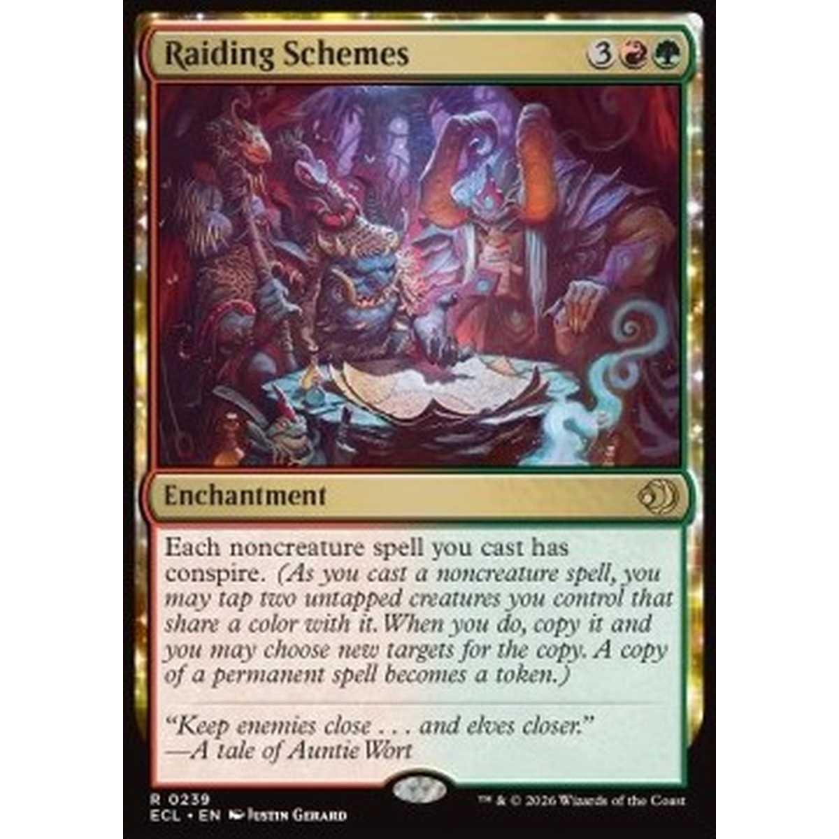 Raiding Schemes - Raiding Schemes - [ECL][NM] [Foil]