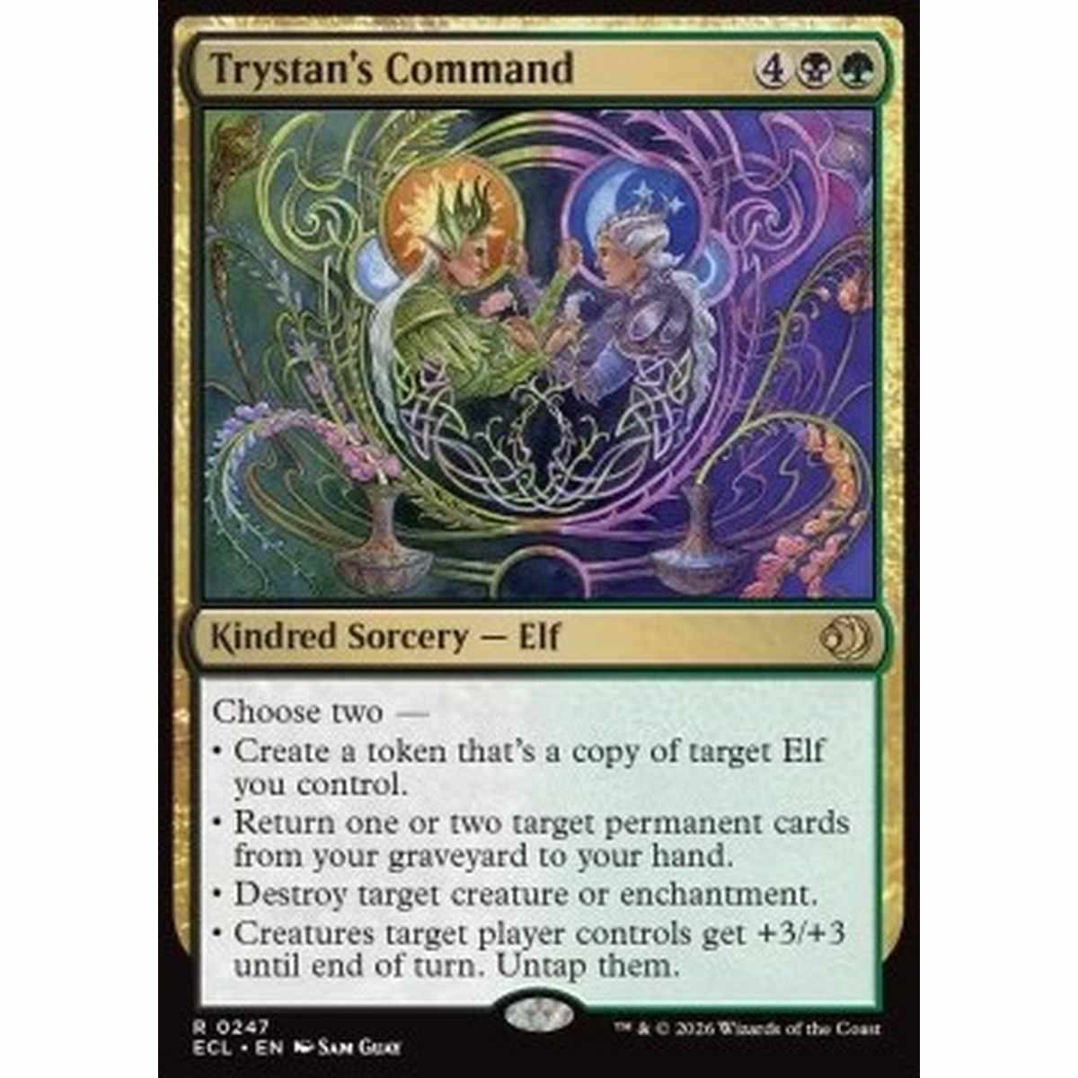 Trystan's Command - Trystan's Command - [ECL][NM] [Foil]