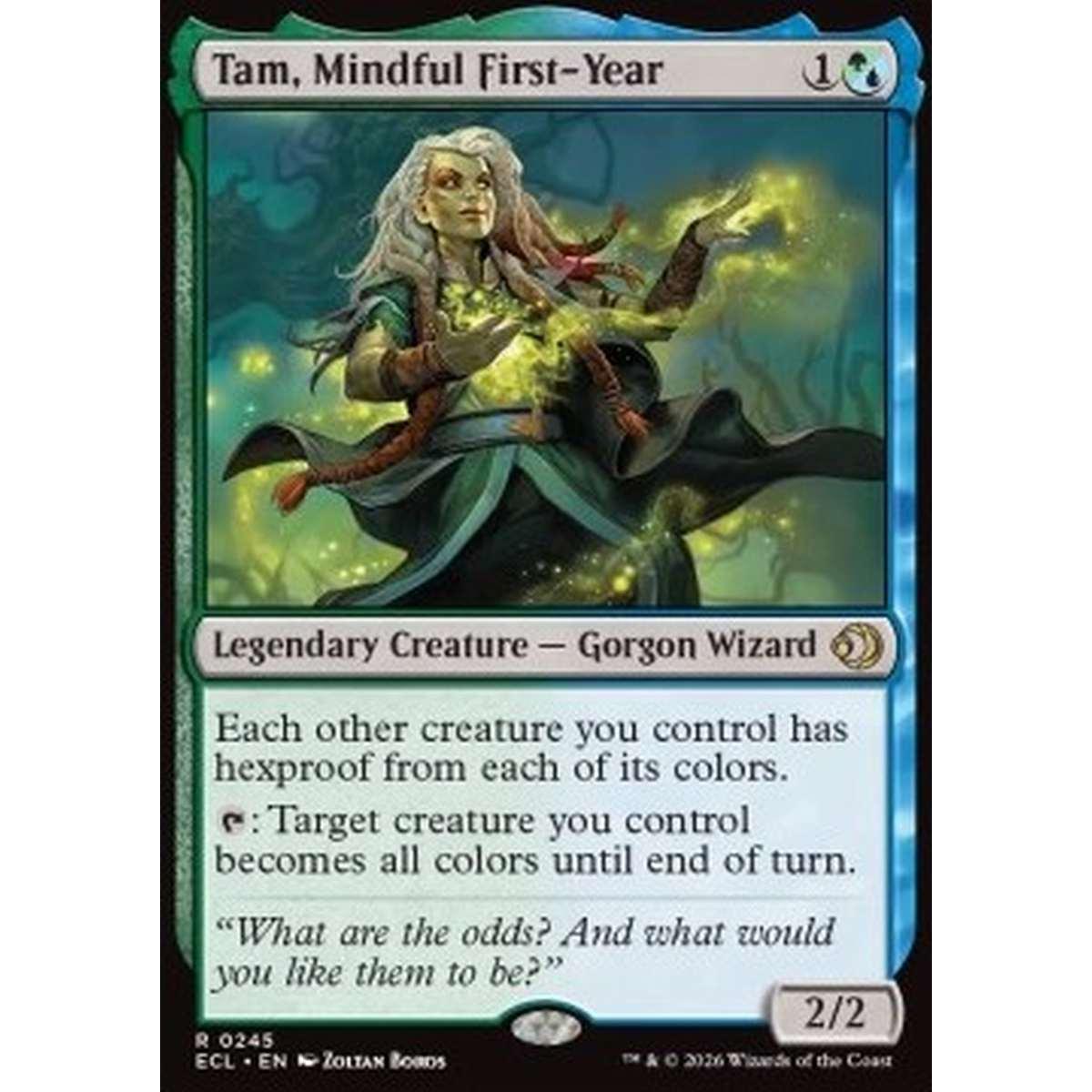 Tam, Mindful First-Year - Tam, Mindful First-Year - [ECL][NM] [Foil]