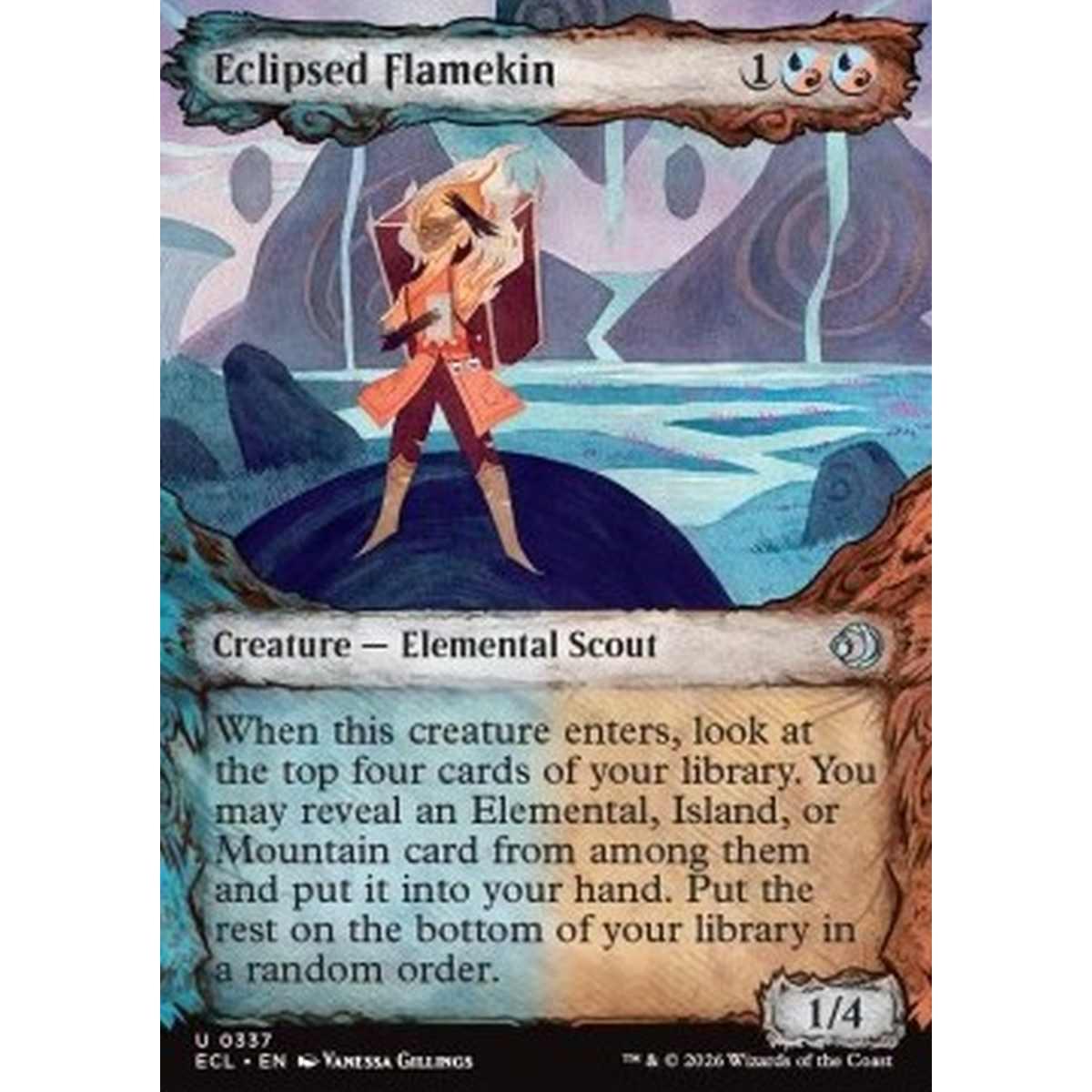 Eclipsed Flamekin - Eclipsed Flamekin - [XECL][NM]