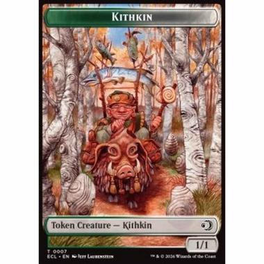 Kithkin Token (GW 1/1) // Treasure Token - Kithkin Token (GW 1/1) // Treasure Token - [TECL][NM]