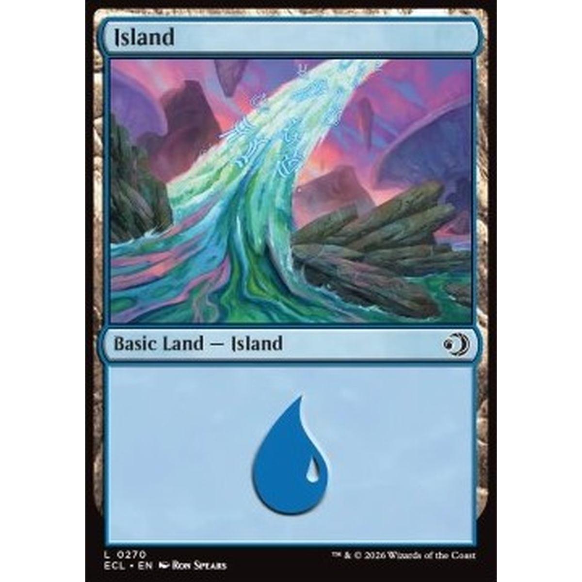 Island (V.1) - Island (V.1) - [ECL][NM] [Foil]